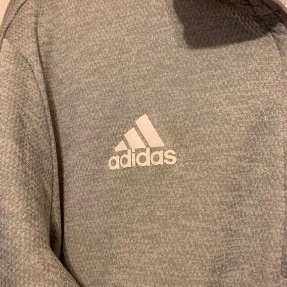ADIDAS SIZE LARGE GRAY "JOSTENS" PULLOVER - Picture 3 of 7